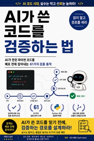 AI가 쓴 코드를 검증하는 법 표지